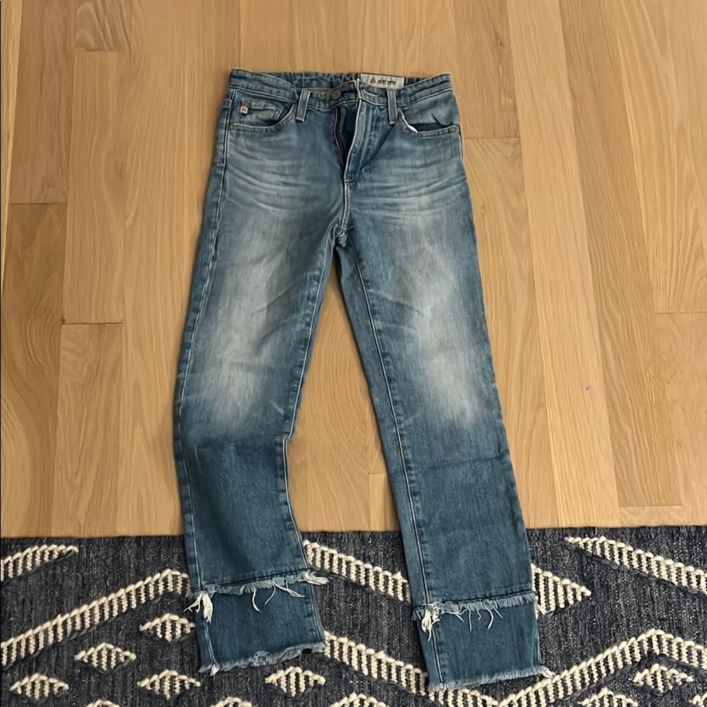 AG Adriano Goldschmied Light Blue Denim Jeans